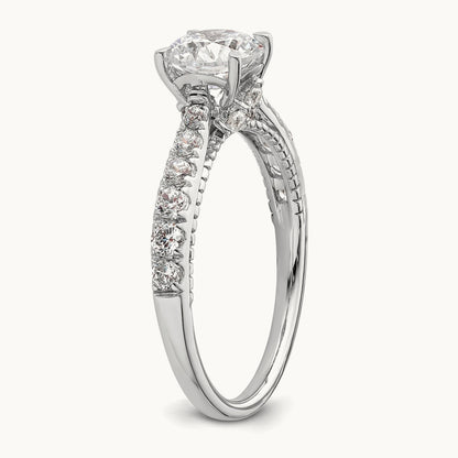 Semi-Mount Engagement Ring, 0.50 ct tw