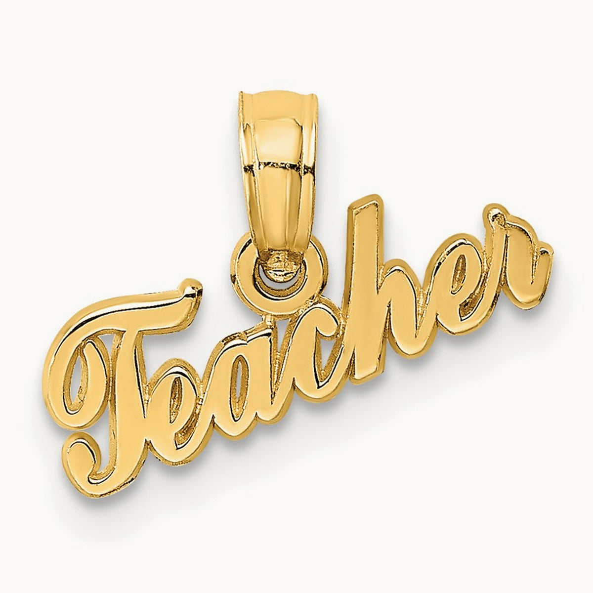 TEACHER Charm, 14K