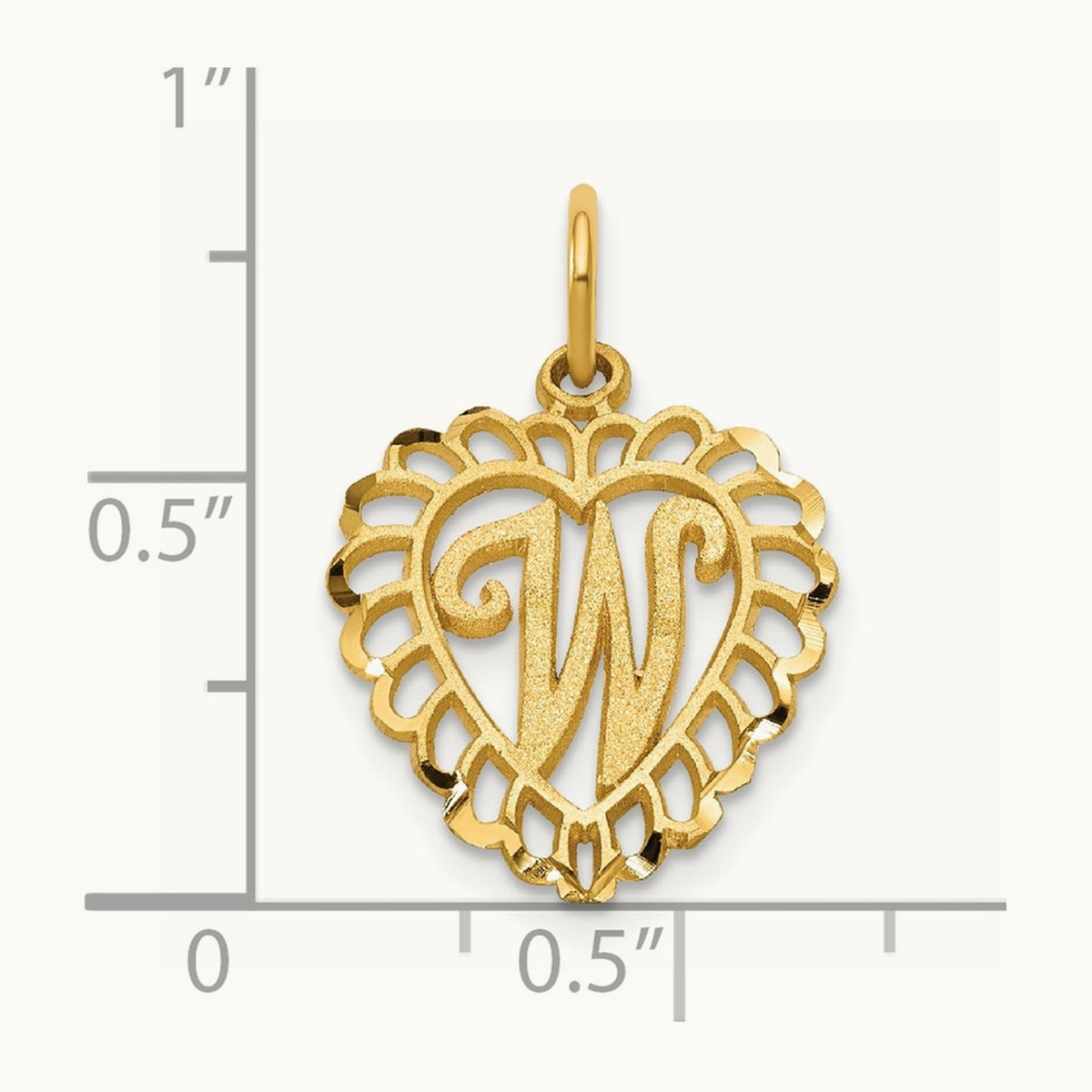 Heart Charm — W