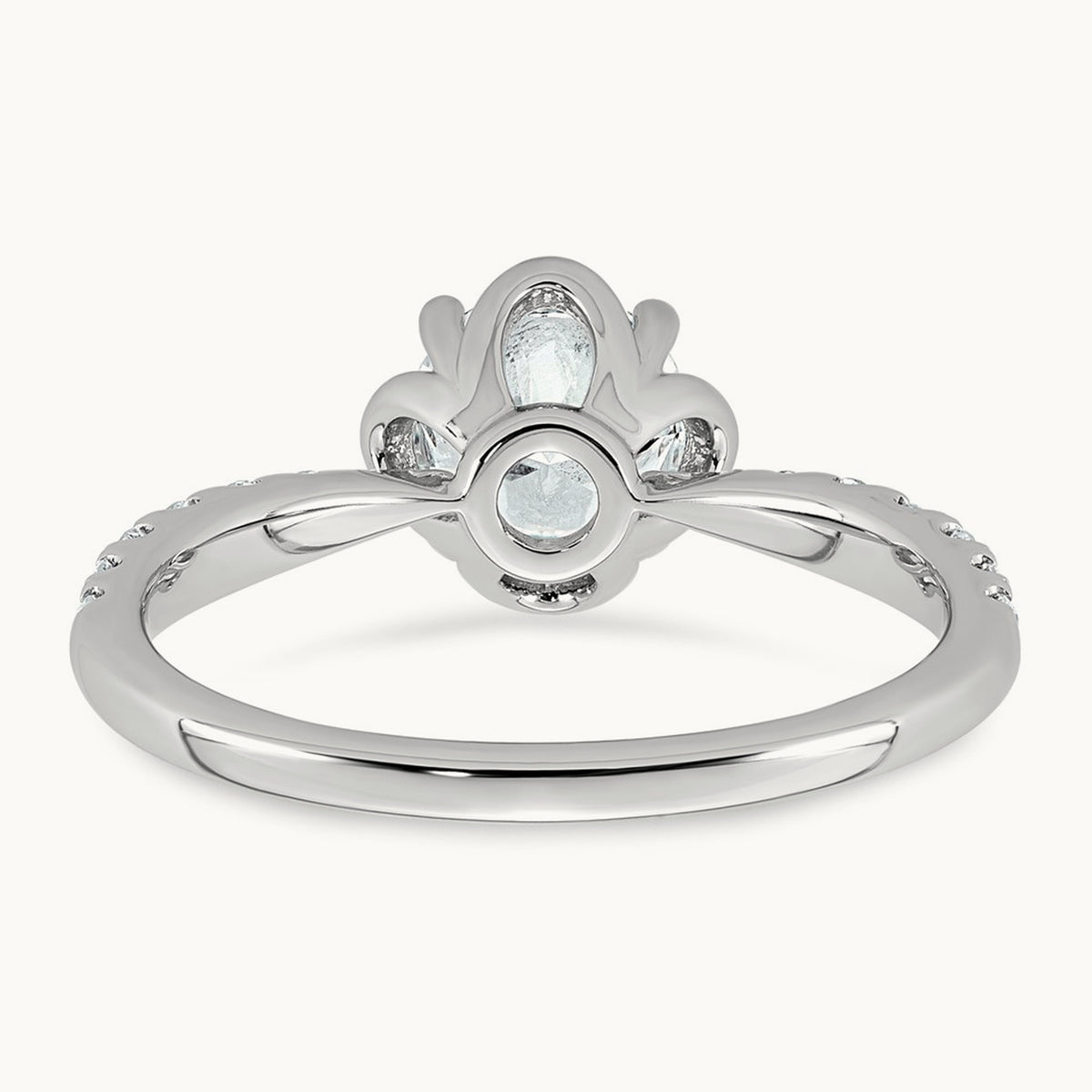 Round Center 4-Prong Ring, 1 1/4-2 7/8 ct Lab-Grown Diamond