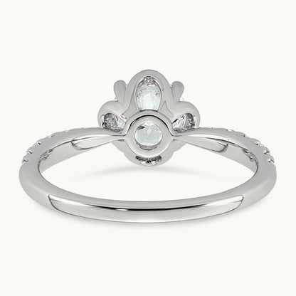 Round Center 4-Prong Ring, 1 1/4-2 7/8 ct Lab-Grown Diamond