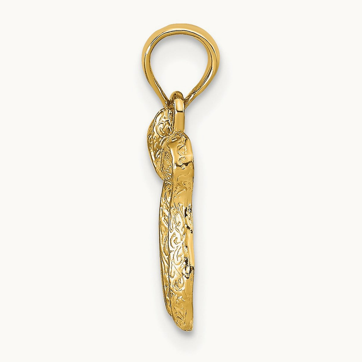 Chai Pendant, 14K