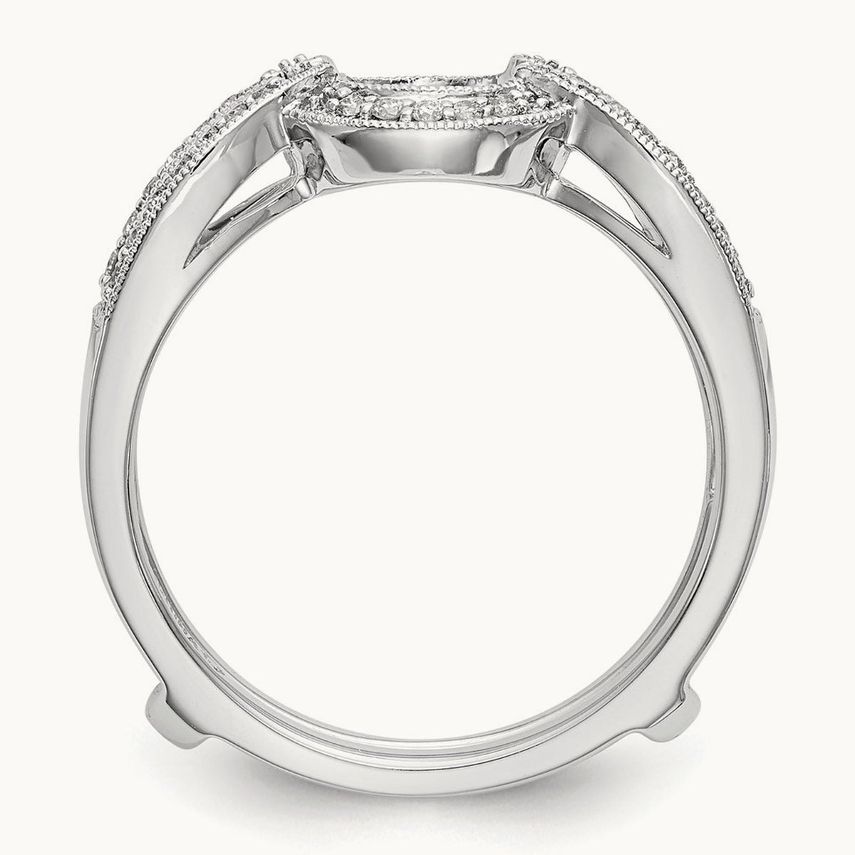 Diamond Guard, 14K White Gold