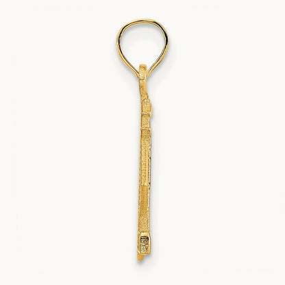 Lighthouse and Anchor Charm, 14K Yellow Gold