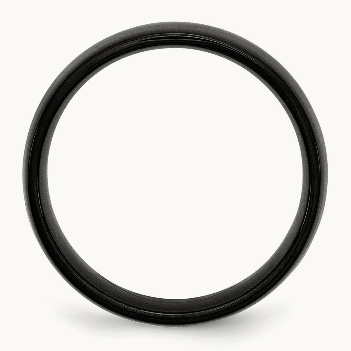 IP-plated Polished Band — 6mm