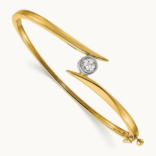 Bangle Bracelet, 0.50 ct tw Lab-Grown Diamond