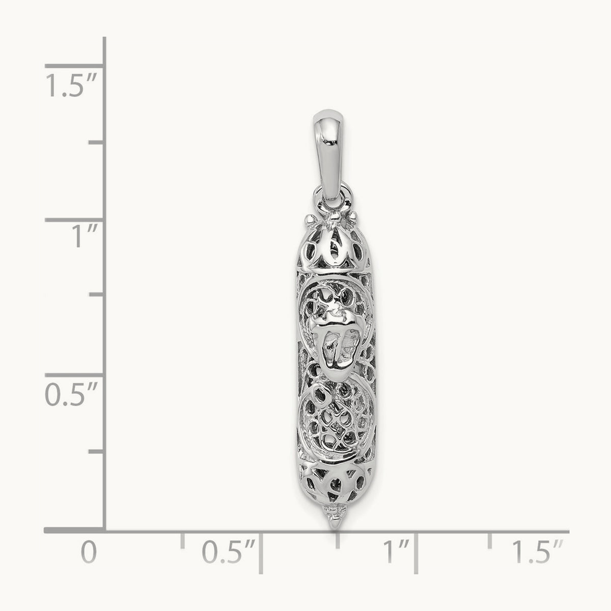 3D Mezuzah Pendant — photo set