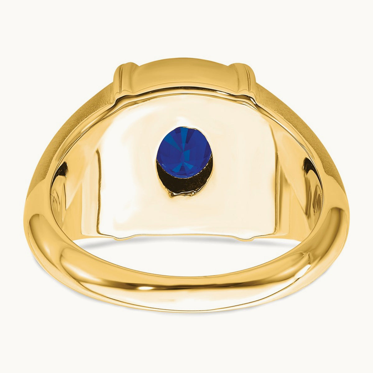 Sapphire and Diamond Mens Ring — photo set