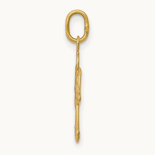 Angel Charm, 14K