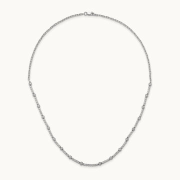 Fashion Tennis Necklace, 3.50 ct tw Lab-Grown Diamond