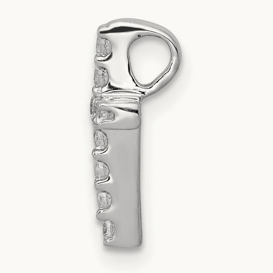 Diamond Latin Cross Chain Slide — 13mm