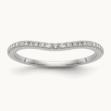 Wedding Band, 0.10 ct tw Lab-Grown Diamond