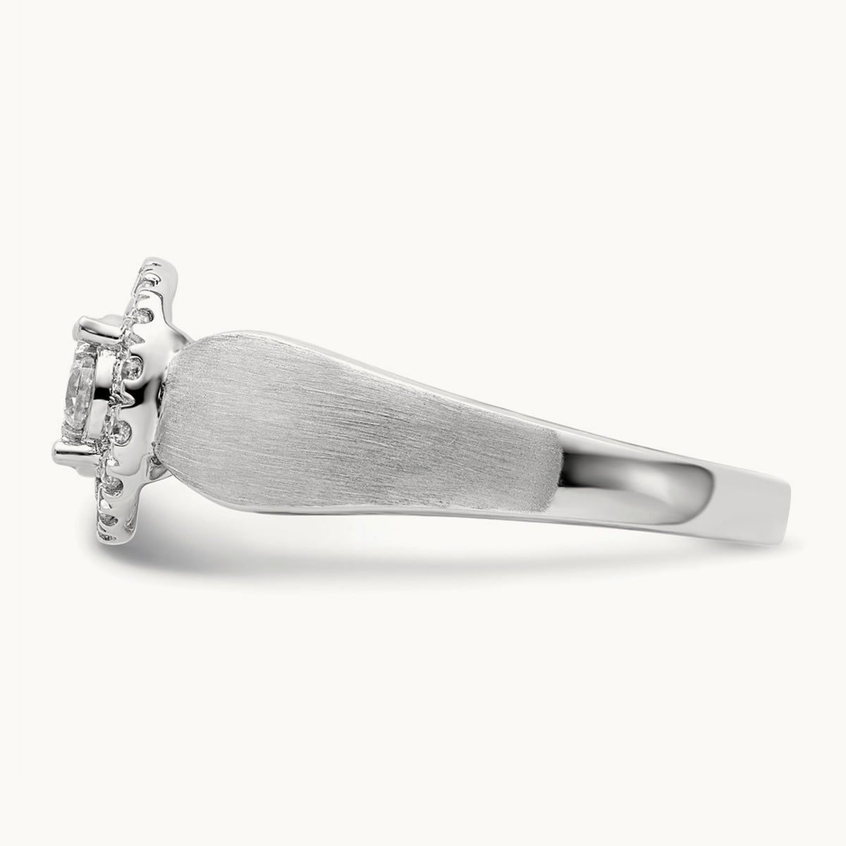 Cluster Engagement Ring, 0.50 ct tw Lab-Grown Diamond