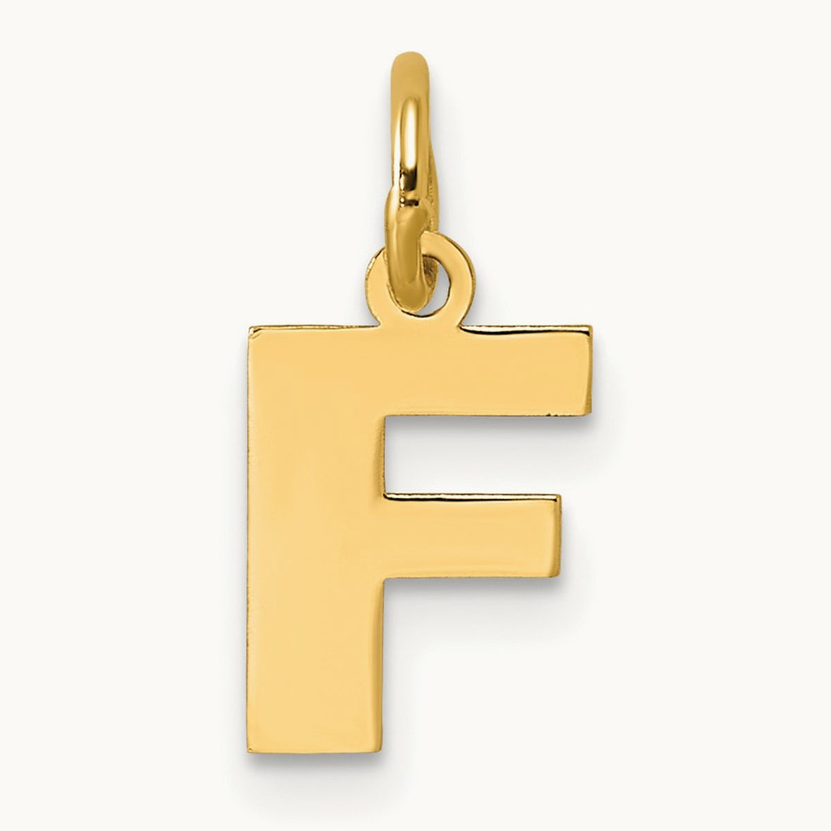 Initial Pendant — F