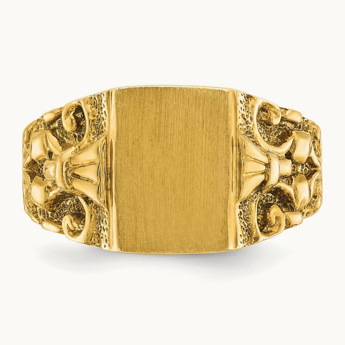 Men's Signet Ring — IBGoodman — photo set