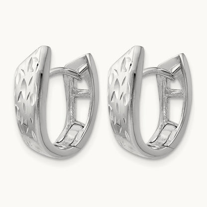 RH-plated Radiant Essence D/C Earrings, Sterling Silver — Leslie's