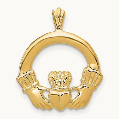 Claddagh Pendant, 14K