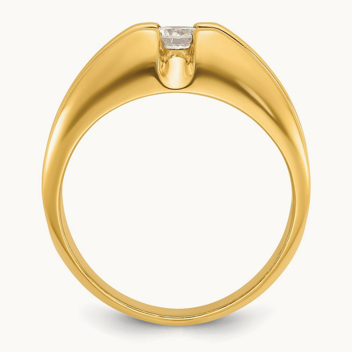 IBGoodman Men's Diamond Complete Ring, 14K