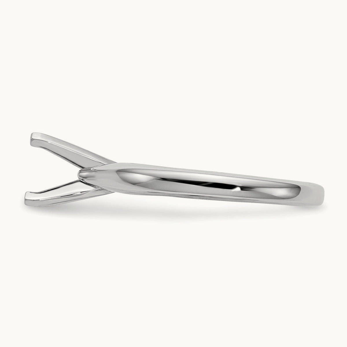 1/4ct. Medium Weight Airline 4-Prong Mounting, 14K White Gold
