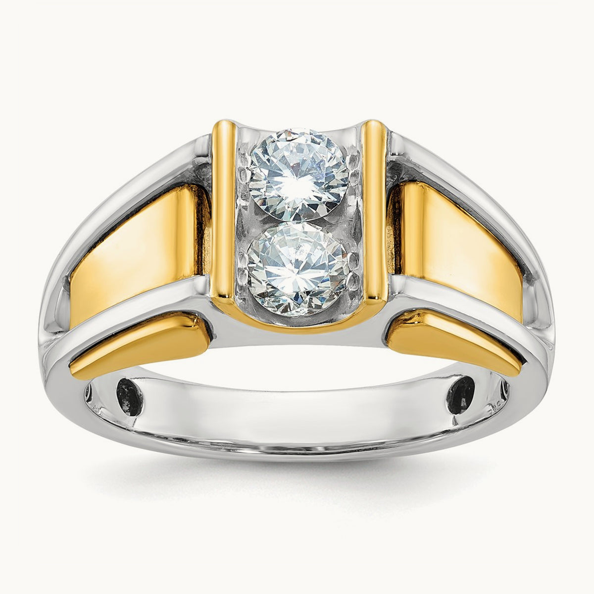 Men's Ring, 0.75 ct tw Lab-Grown Diamond