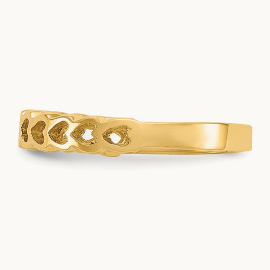 Polished Hearts Ring — photo set