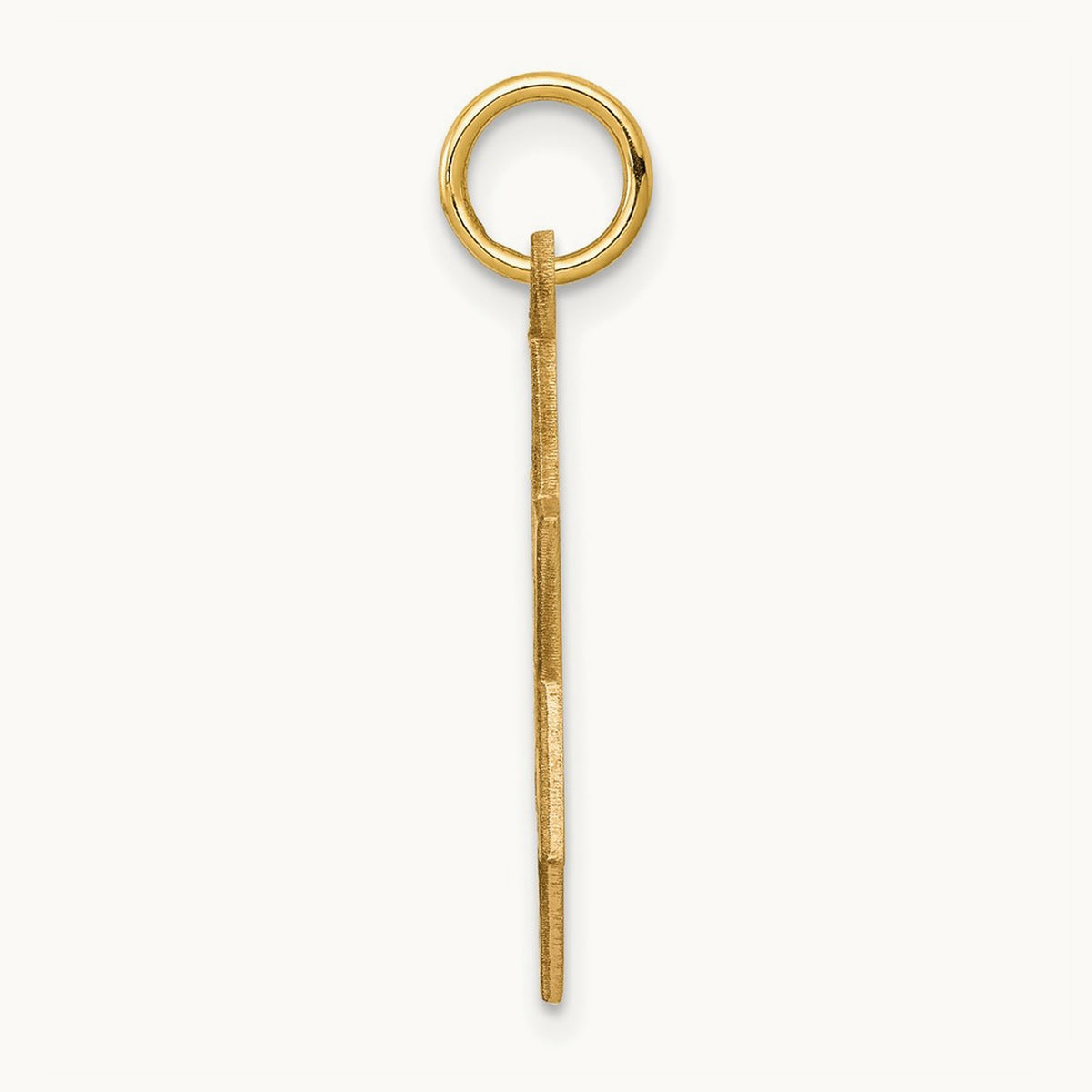 Laser Designed Star of David Pendant — 14K Yellow Gold, 26mm