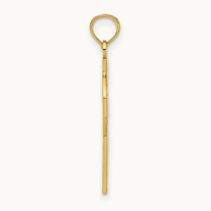Celtic Cross Pendant — 14K Yellow Gold