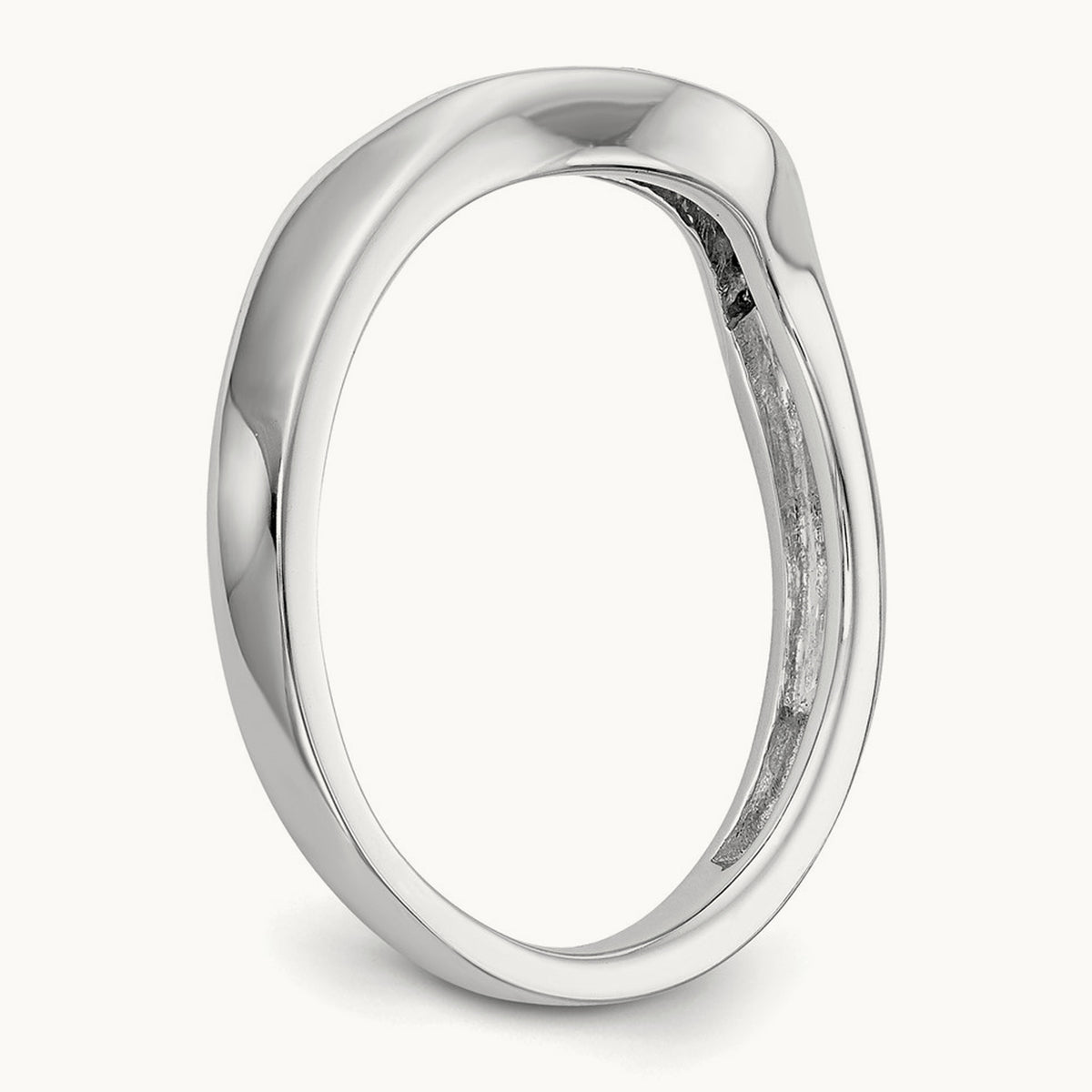 Diamond Band, 14K White Gold