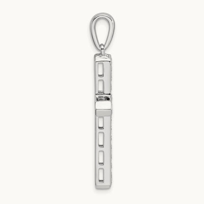 Cross Pendant, 0.75 ct tw Lab-Grown Diamond