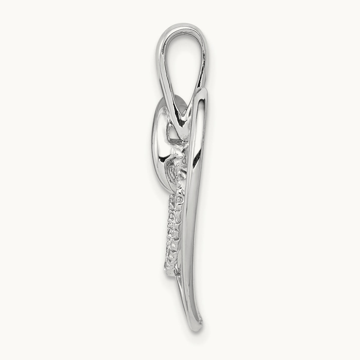 1/10ct. Diamond Double Heart Pendant — photo set