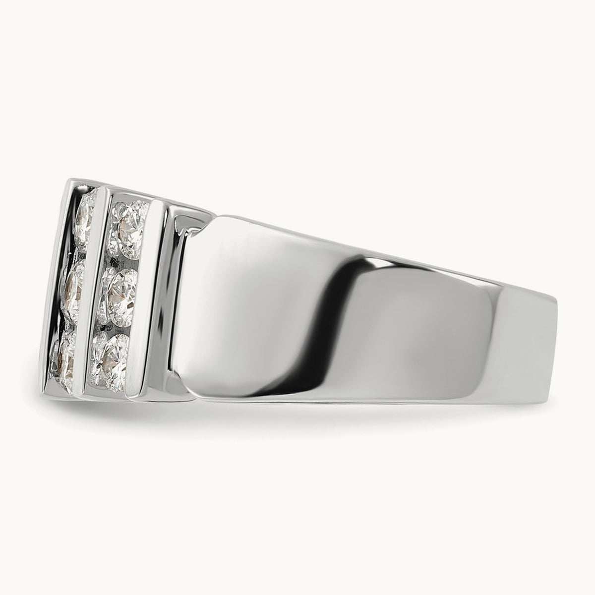 Fashion Band, 1.00-3.00 ct tw Lab-Grown Diamond — 1 1/2 ct, 14K White Gold