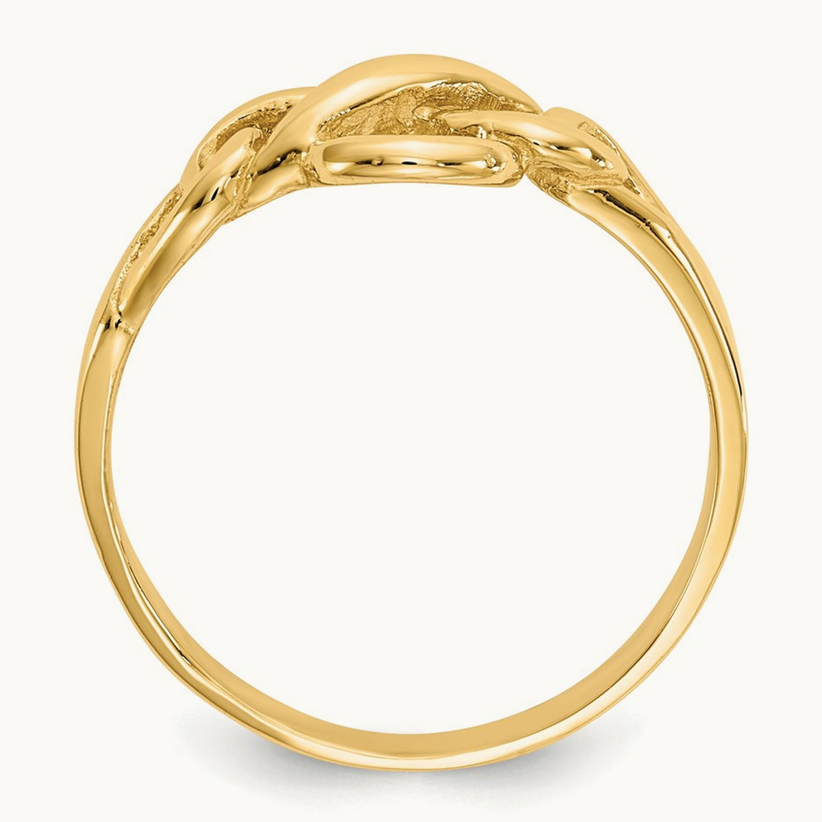 Free Form Knot Ring, 14K