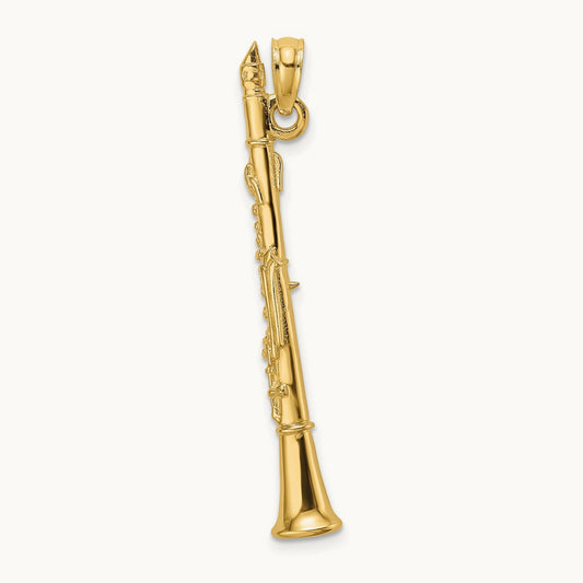 3-D Clarinet Charm — photo set
