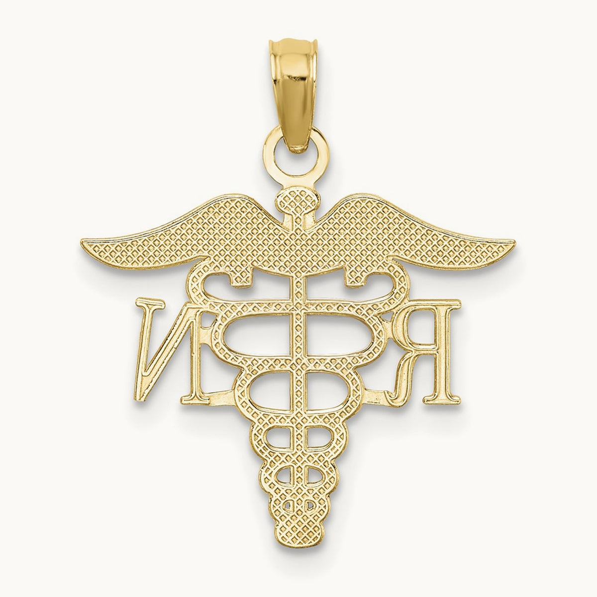 RN Caduceus Charm — 25mm