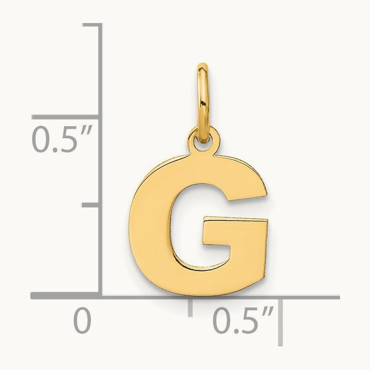 Initial Pendant — G