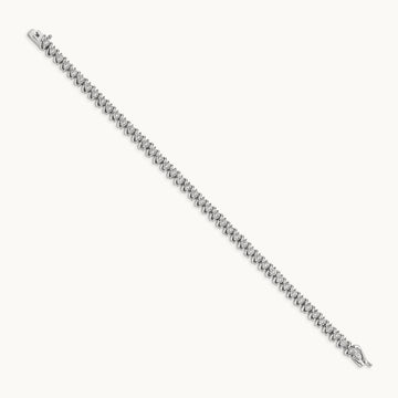Diamond Bracelet, 14K White Gold