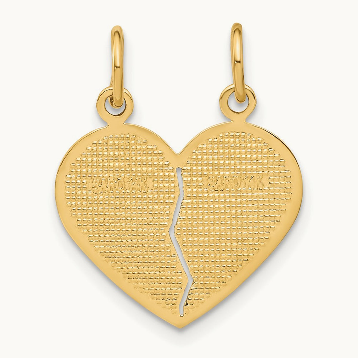 Break-apart MOM-DAUGHTER Charm, 14K