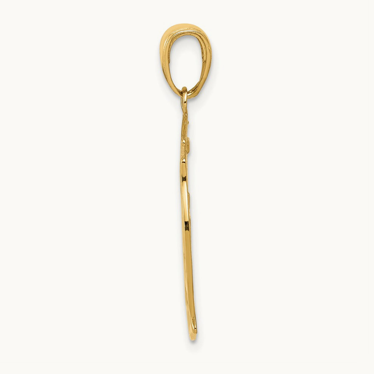 FD MEMBER in Shield Pendant — 14K Yellow Gold
