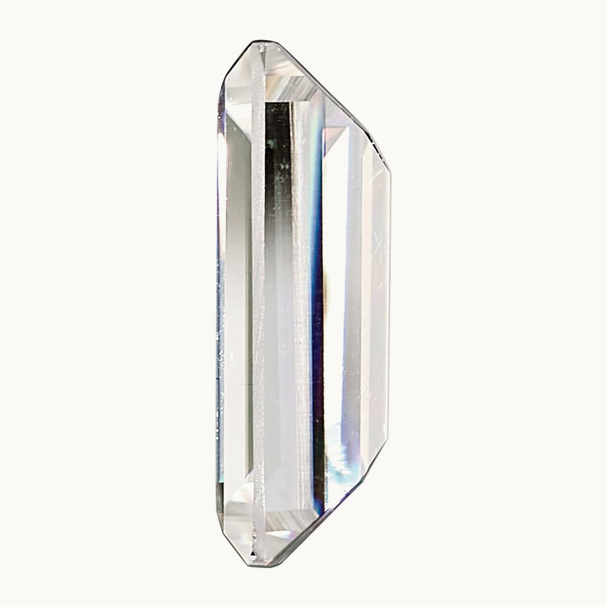 5x2. Straight Baguette True Light G-H-I Moissanite, 5mm