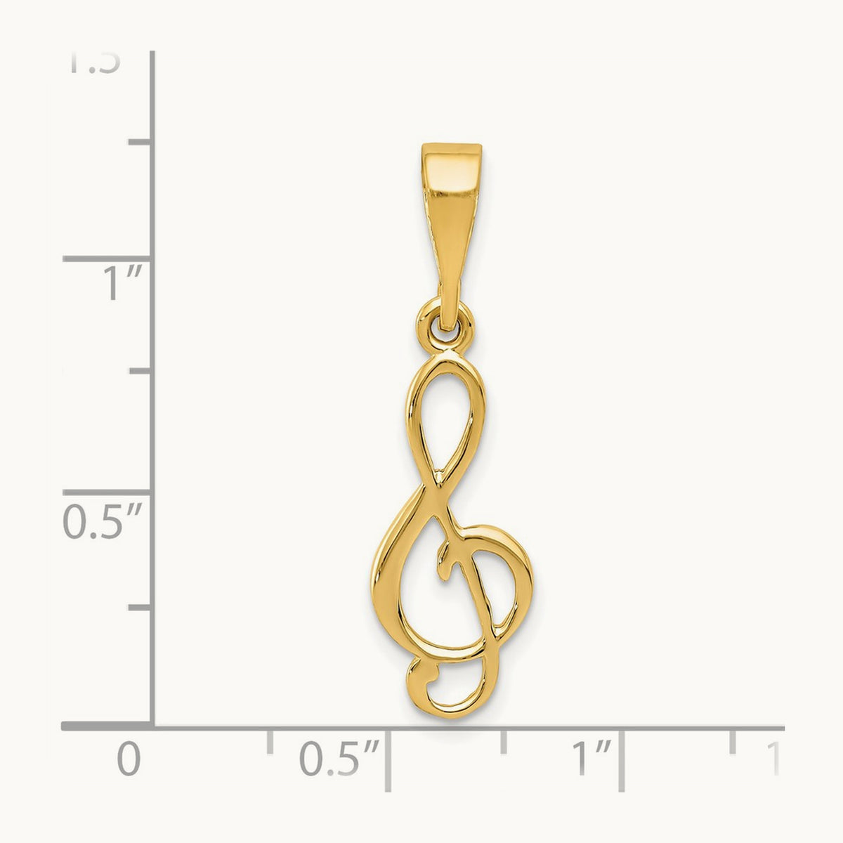Treble Clef Charm — photo set