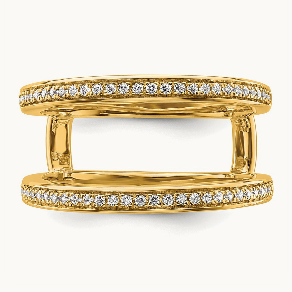 Complete Diamond Ring Guard — 14K Yellow Gold
