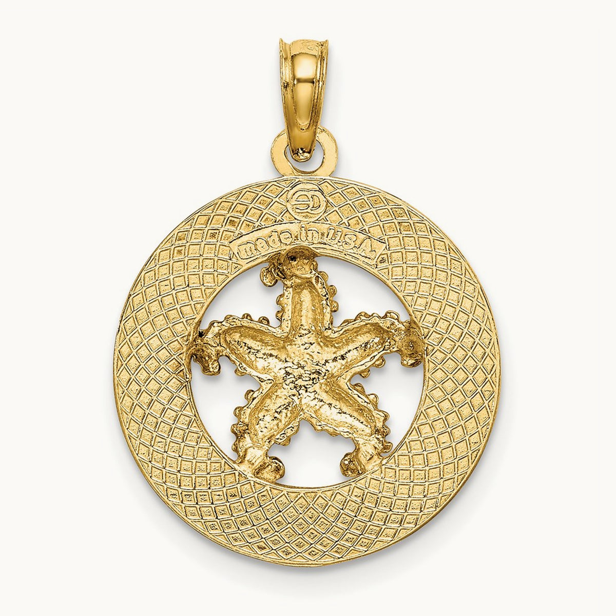 BOOTHBAY HARBOR Starfish Charm, 14K