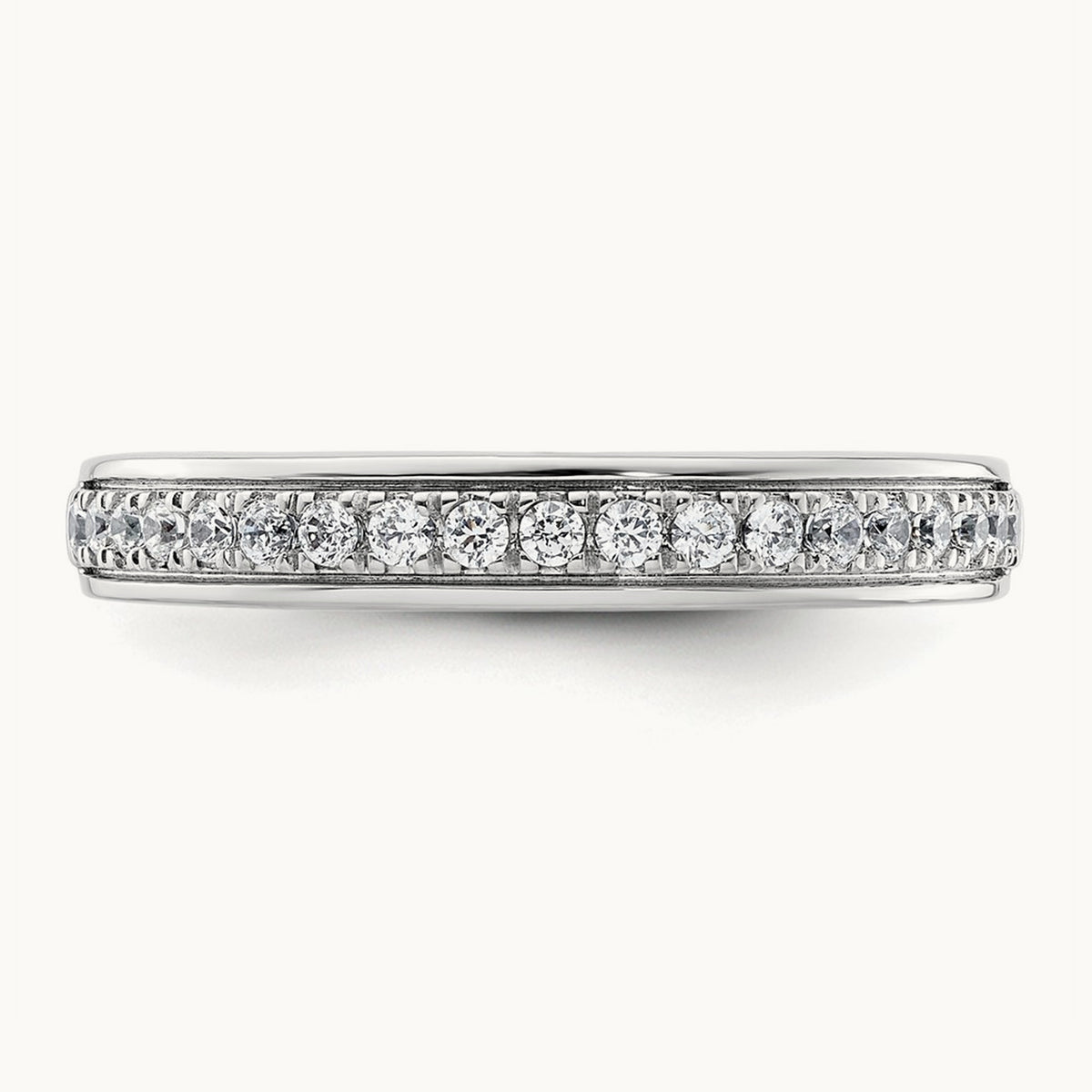Diamond Wedding Band, 14K Two-tone