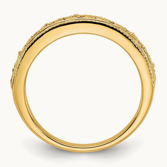 Filigree Band, 14K