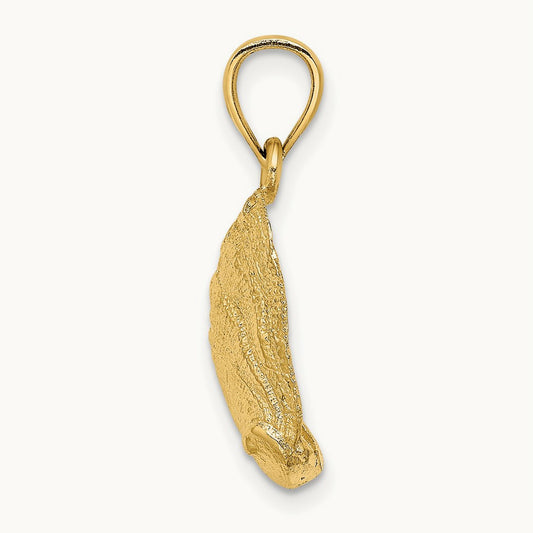Abalone Shell Charm, 14K