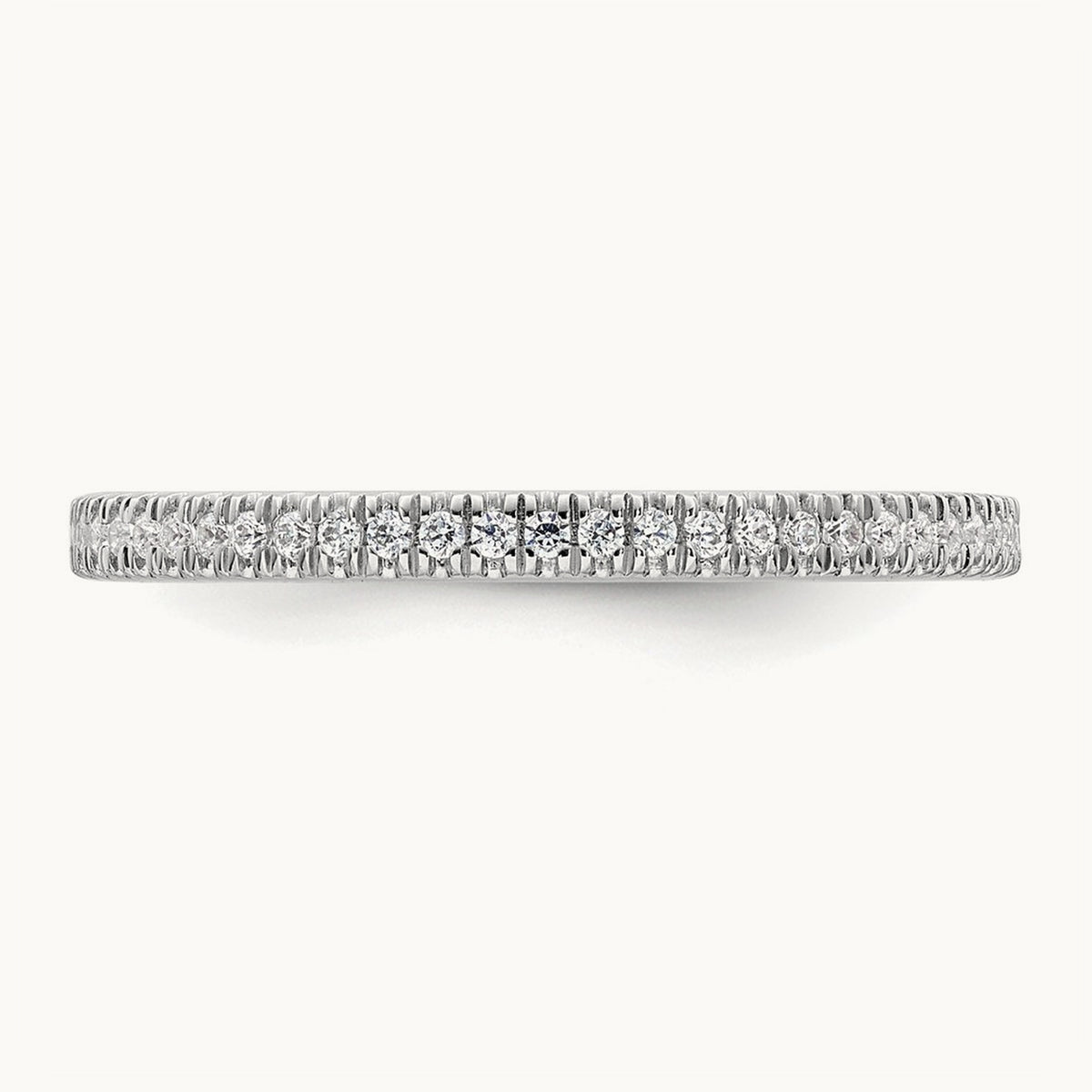 Wedding Band, 0.25 ct tw Lab-Grown Diamond