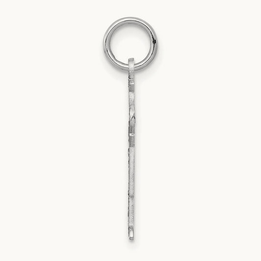 Kid Charm — 14K White Gold