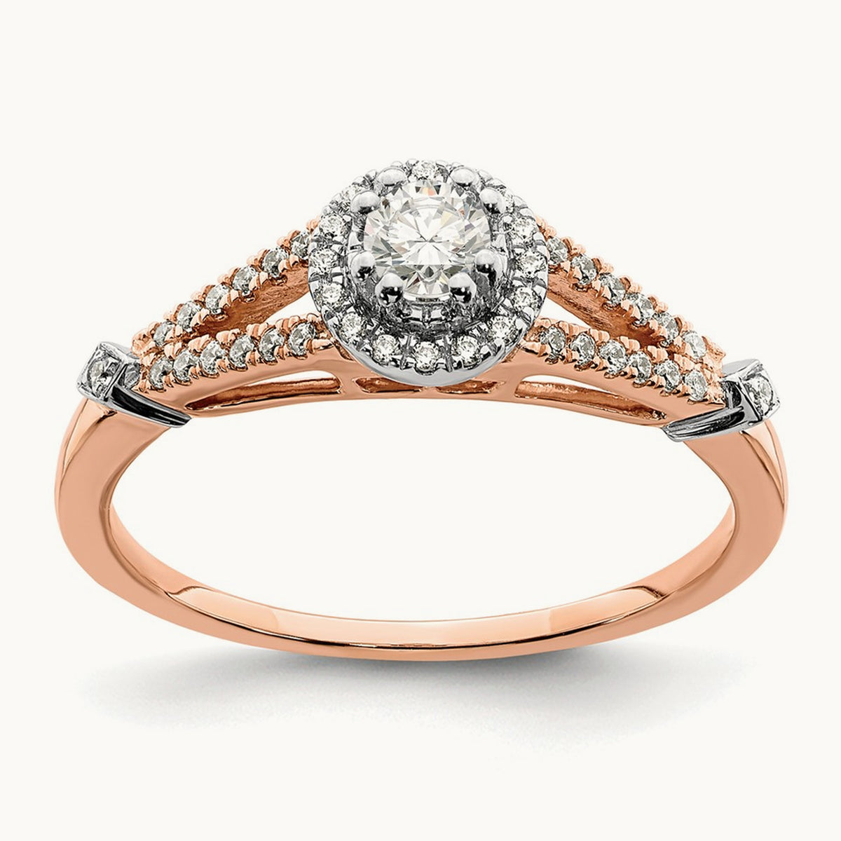 Diamond Complete Engagement Ring — photo set