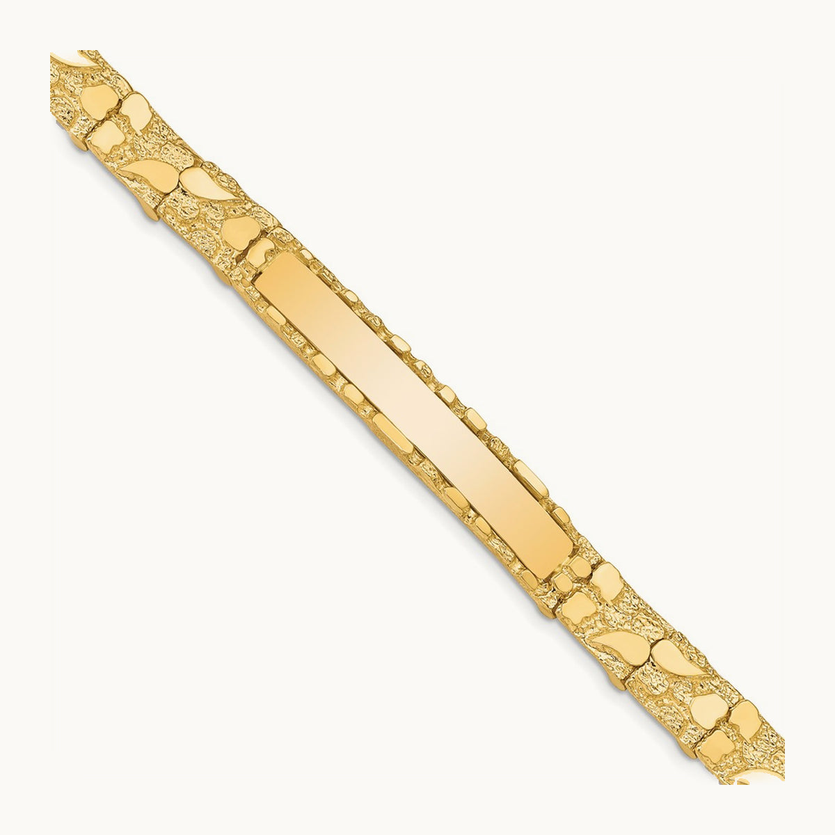 Nugget ID Bracelet — 7mm, 7mm