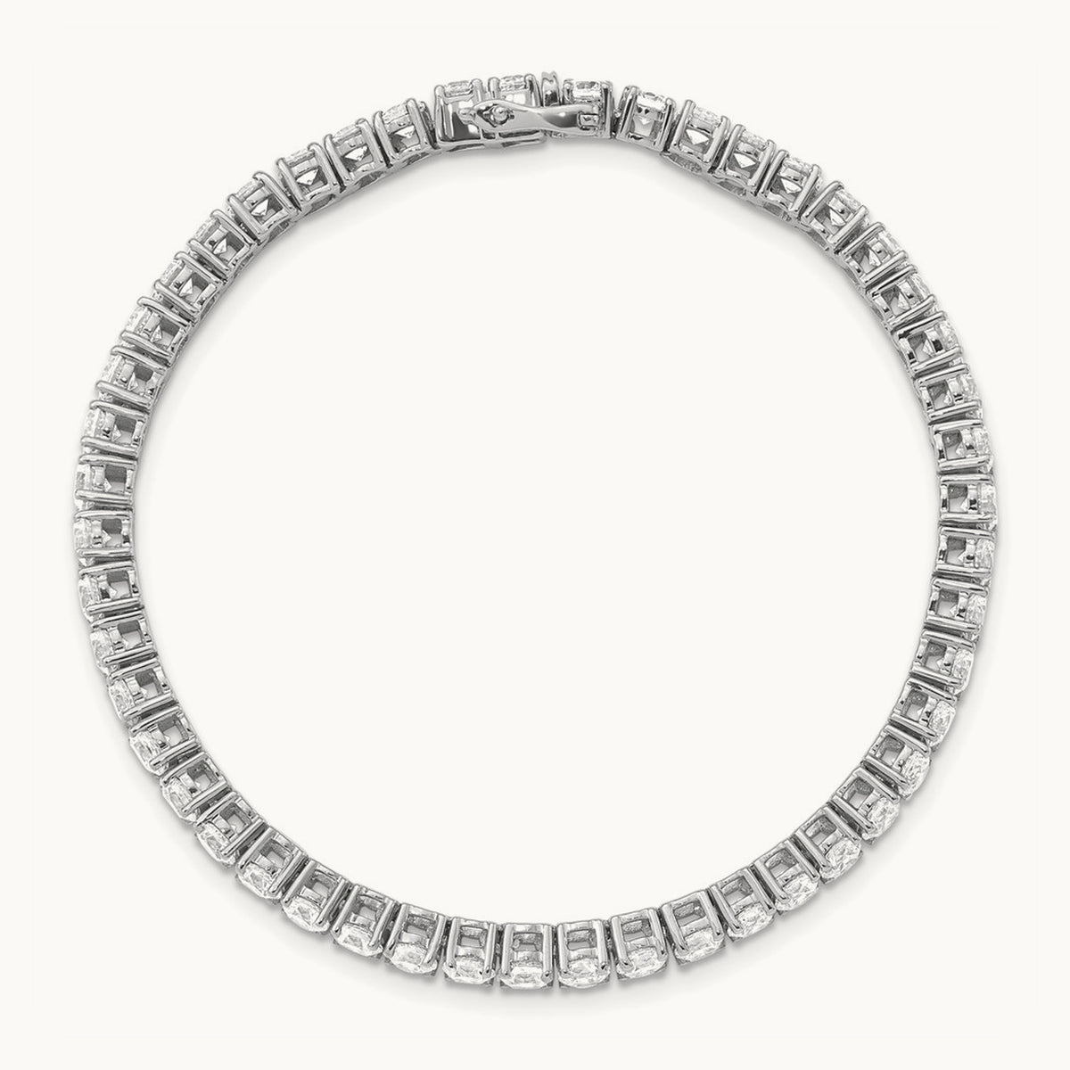 Round Tennis Bracelet, 8.00-10.00 ct tw Lab-Grown Diamond